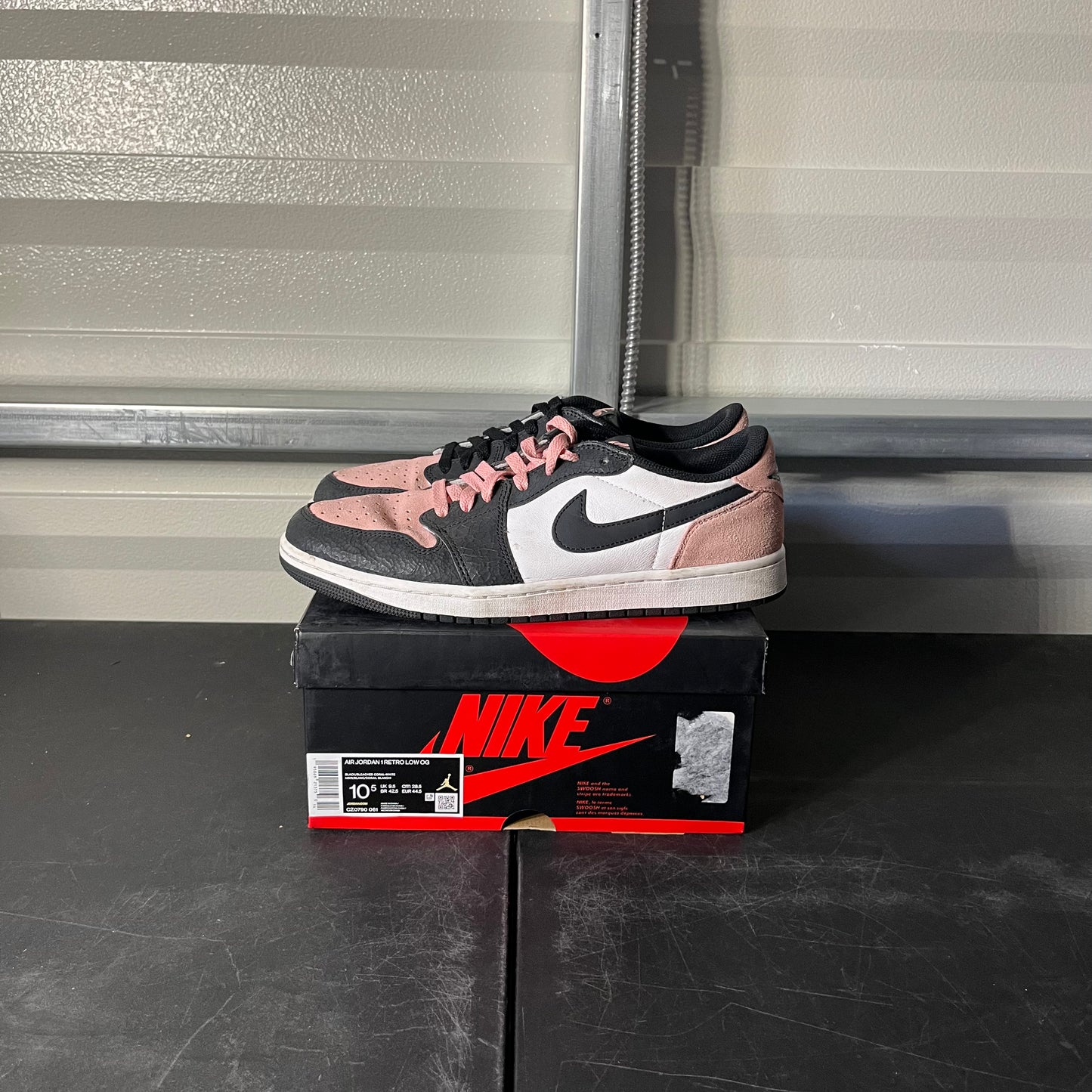 Size 10.5 - AJ 1 Retro Low Bleached Coral