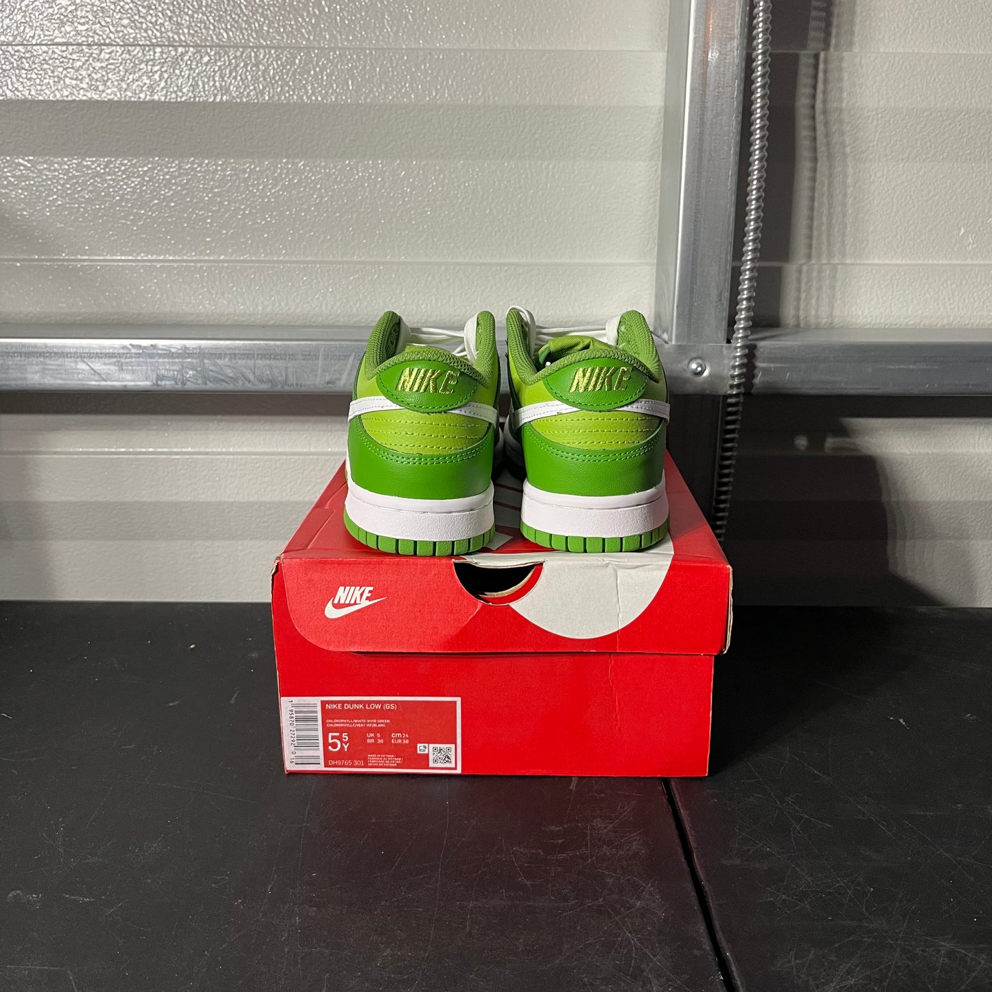 Size 5.5Y - Dunk Low Retro Chlorophyll