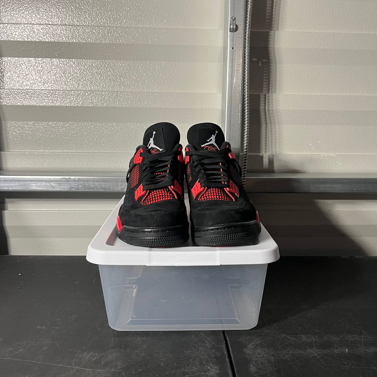 Size 13 - AJ 4 Retro Red Thunder