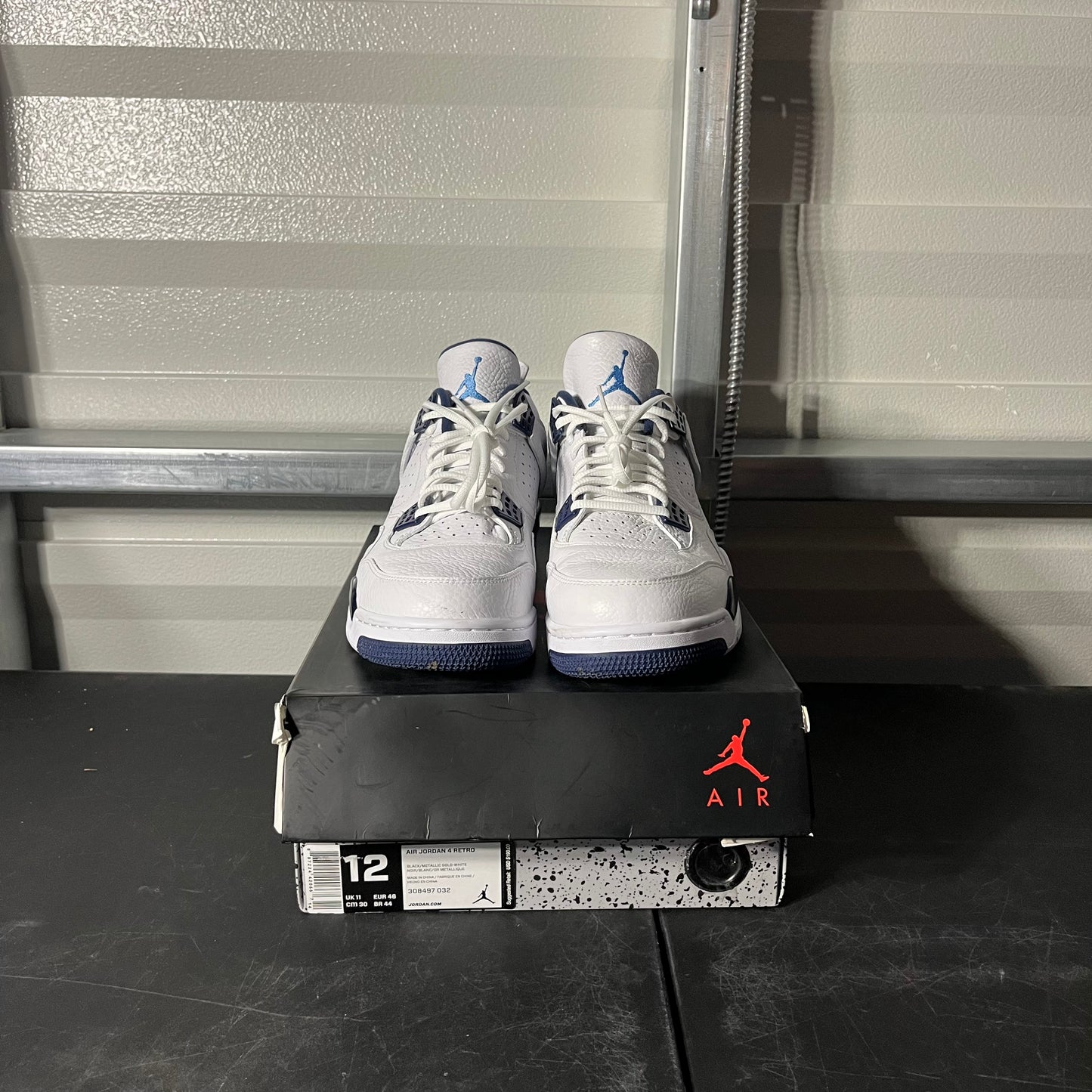 Size 12 - AJ 4 Retro Legend Blue
