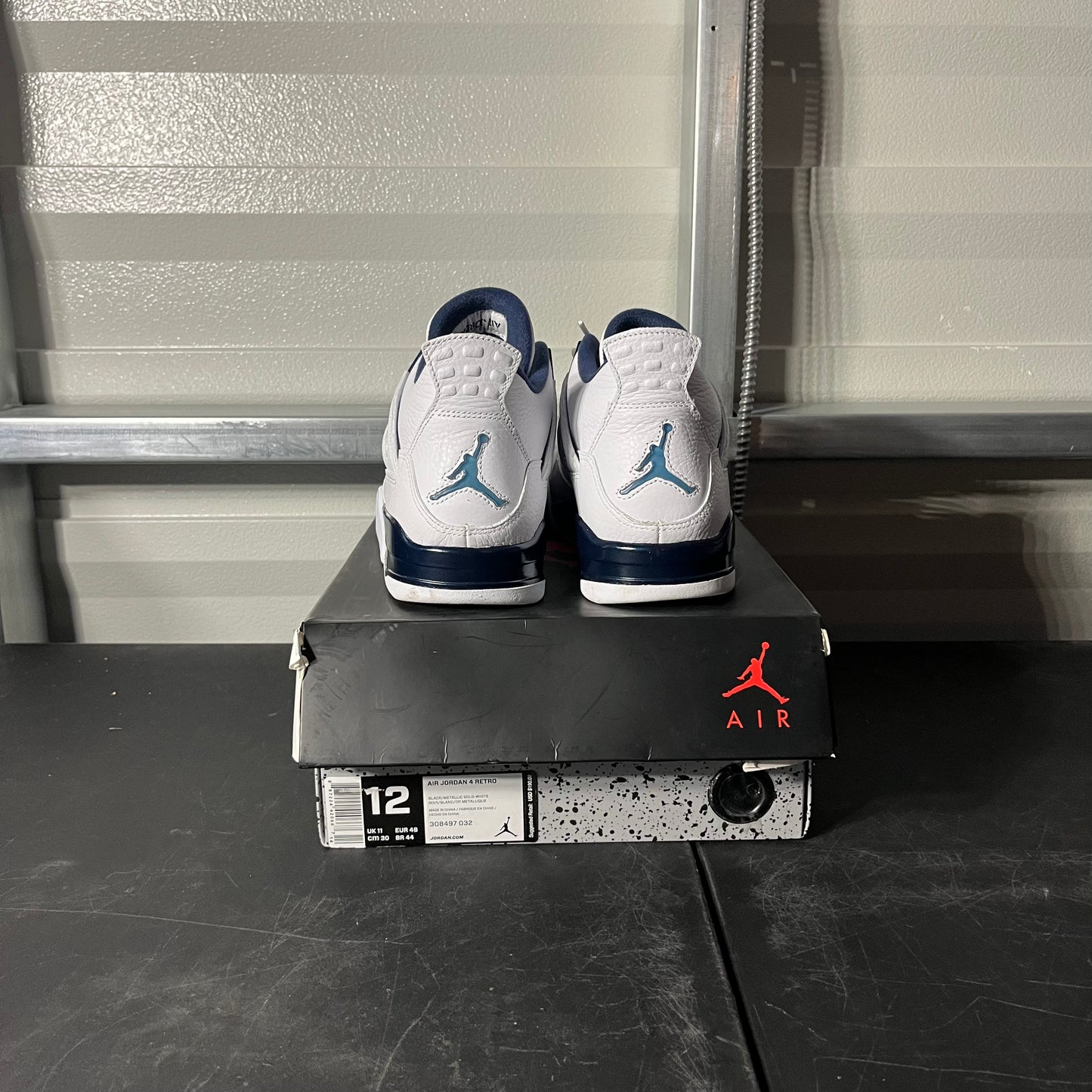 Size 12 - AJ 4 Retro Legend Blue