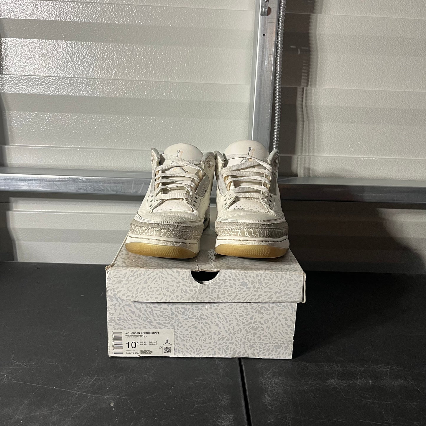 Size 10.5 - AJ 3 Retro Craft Ivory