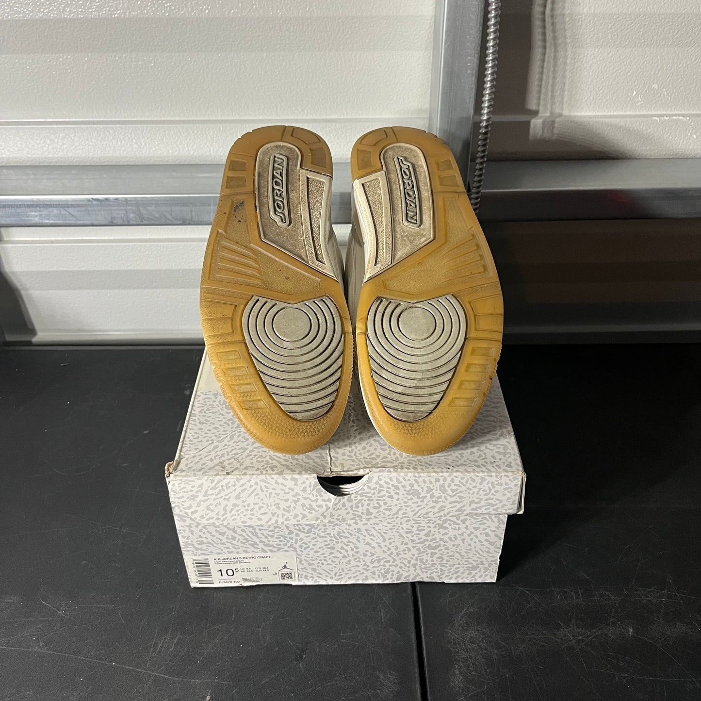 Size 10.5 - AJ 3 Retro Craft Ivory