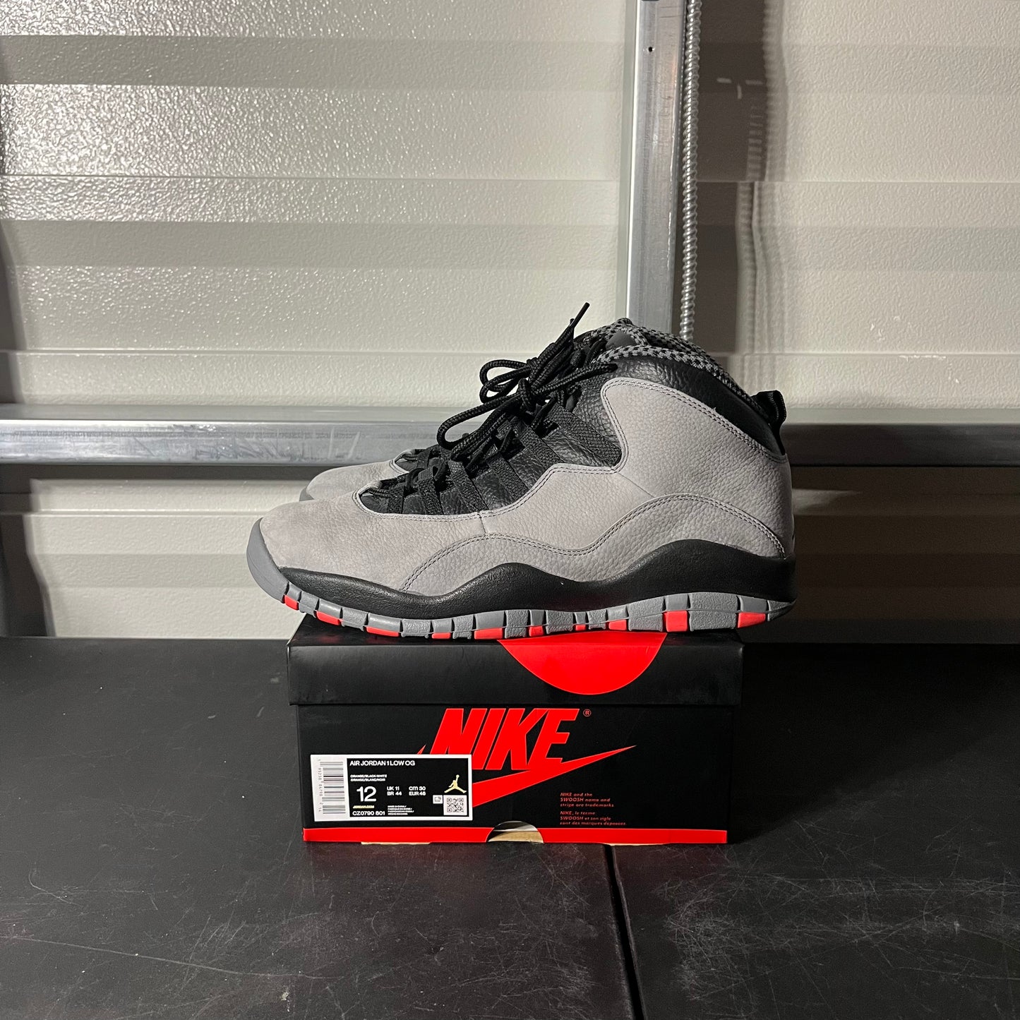 Size 12 - AJ 10 Retro Cool Grey