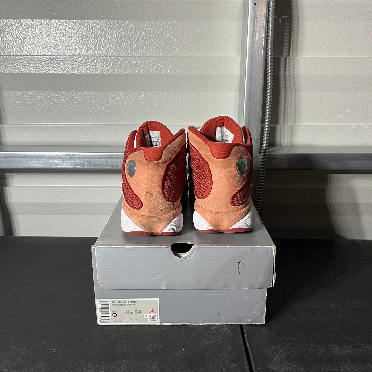 Size 8 - AJ 13 Retro Dune Red