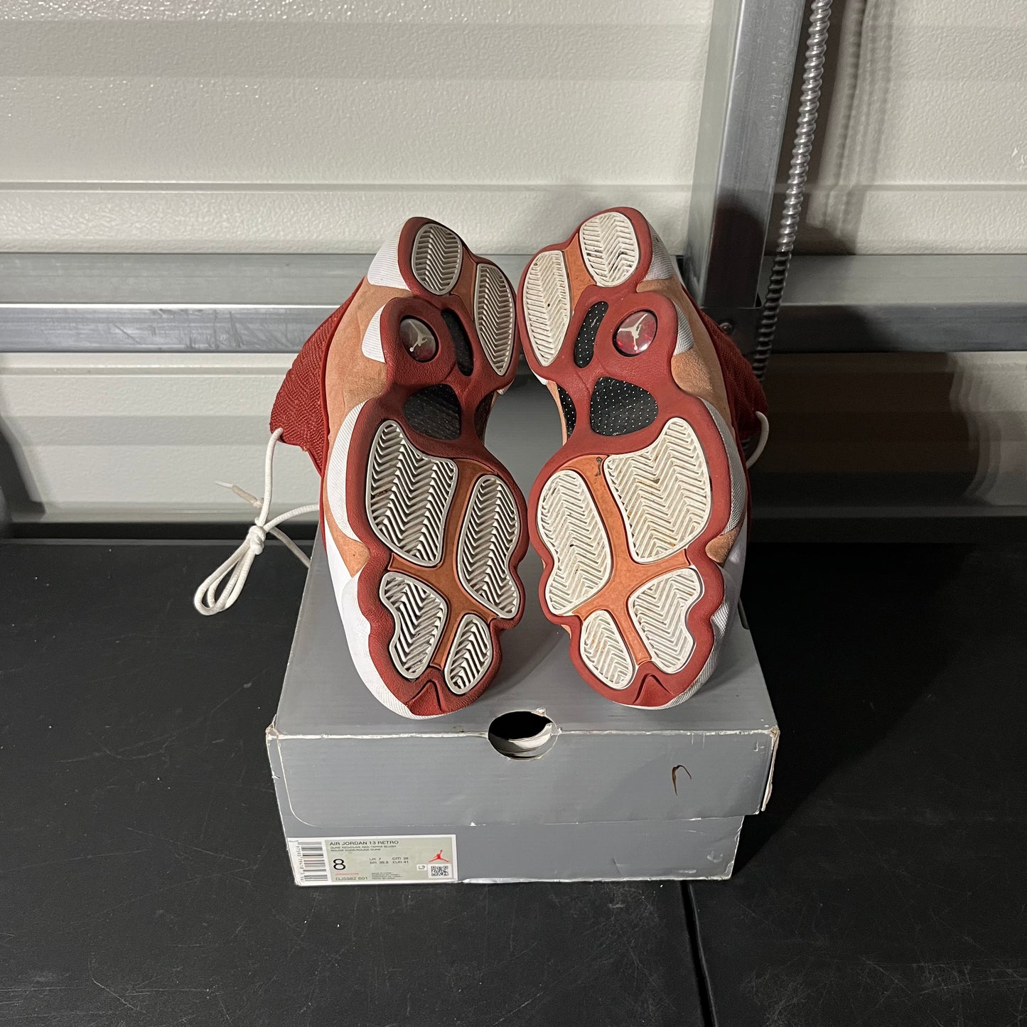 Size 8 - AJ 13 Retro Dune Red