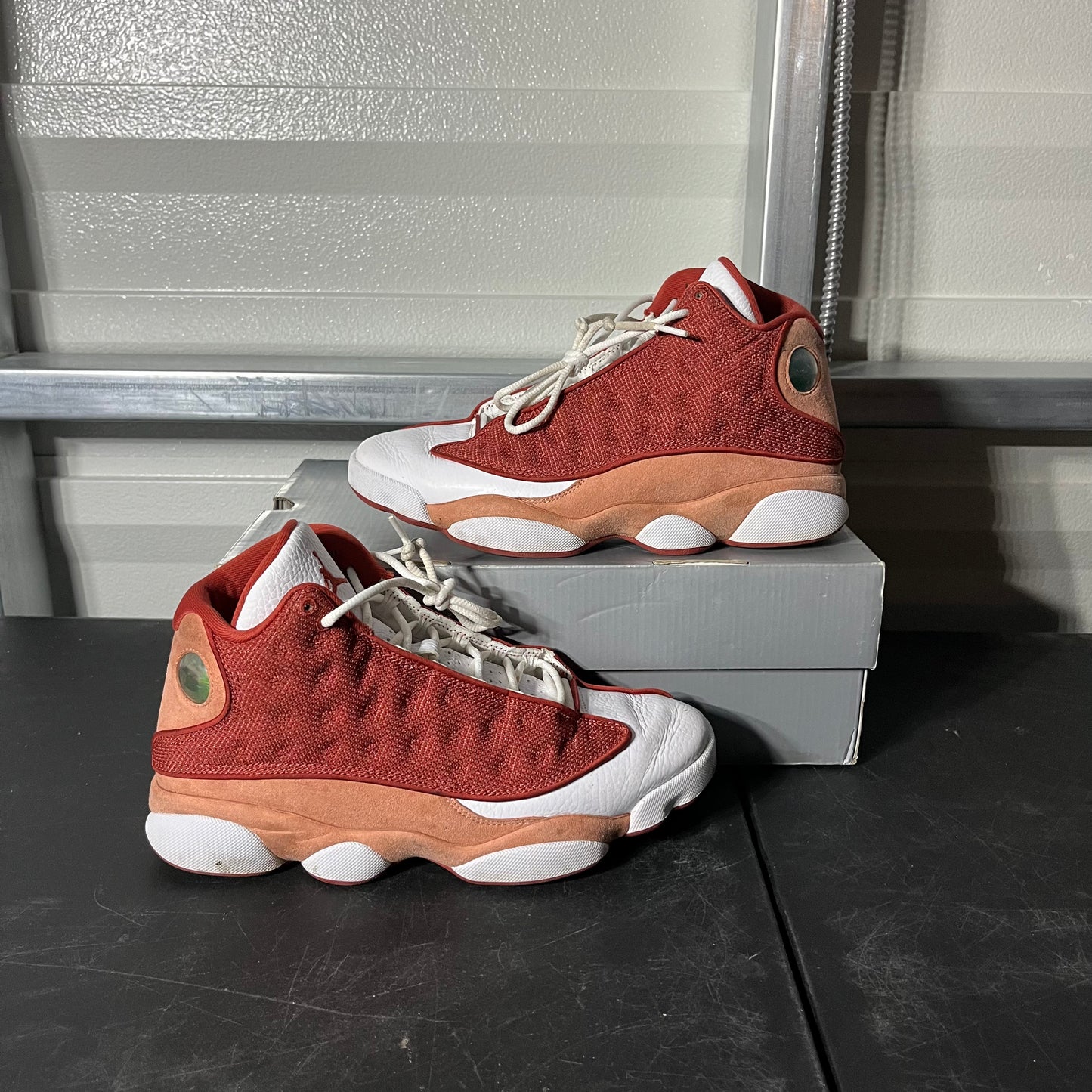 Size 8 - AJ 13 Retro Dune Red