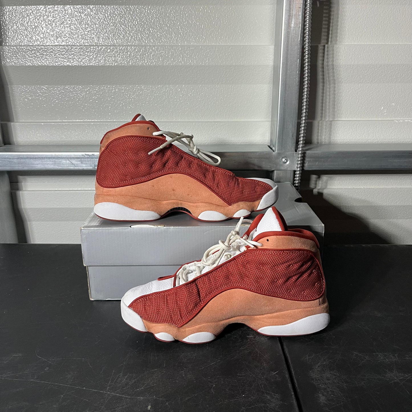Size 8 - AJ 13 Retro Dune Red