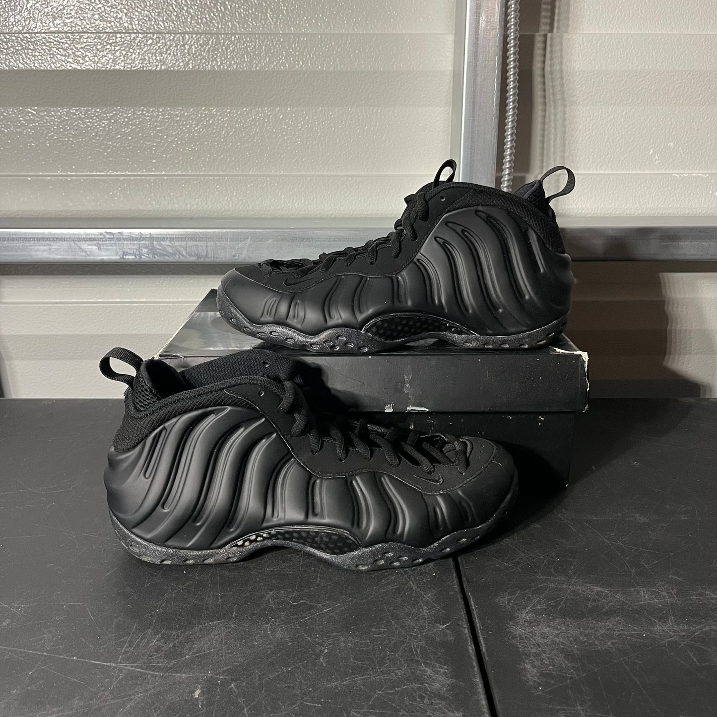 Size 9.5 - Air Foamposite One Anthracite