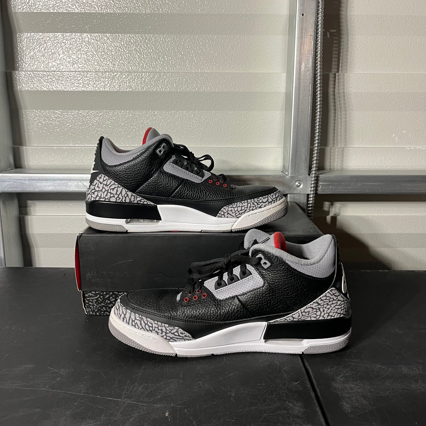 Size 12 - AJ 3 Retro Black Cement