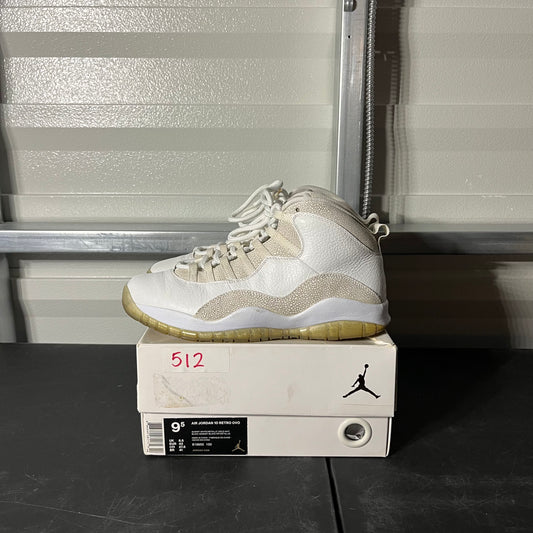 Size 9.5 - AJ 10 Retro OVO White