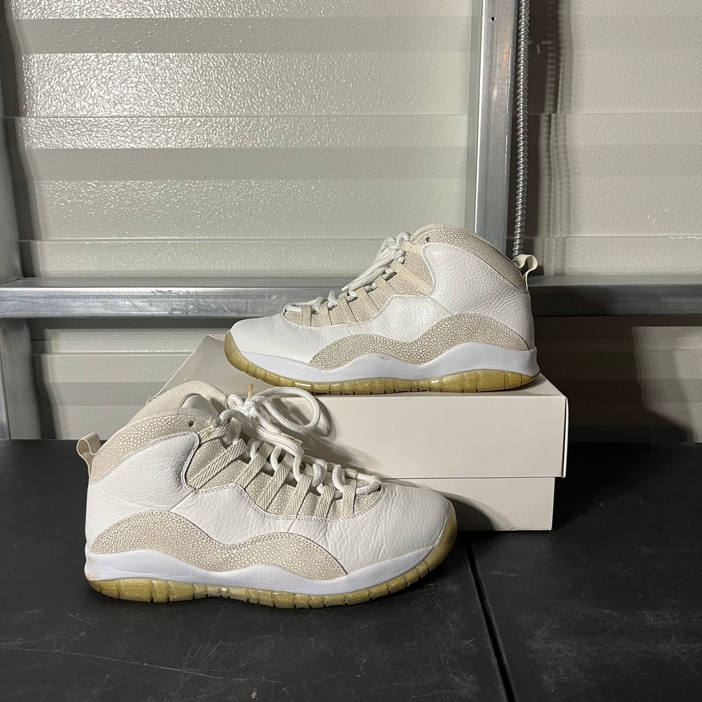 Size 9.5 - AJ 10 Retro OVO White