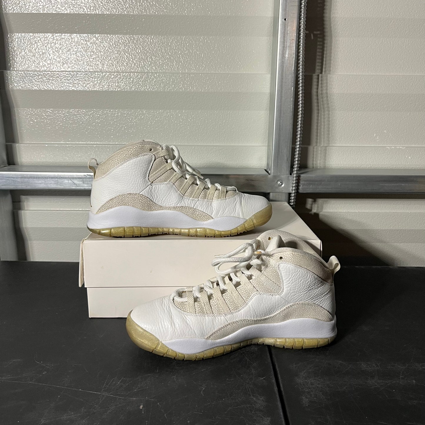 Size 9.5 - AJ 10 Retro OVO White