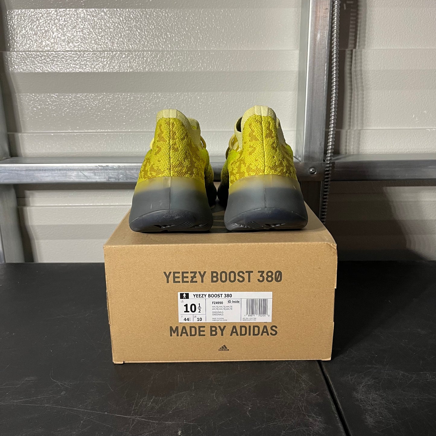Size 10.5 - YZY Boost 380 Hylte Glow