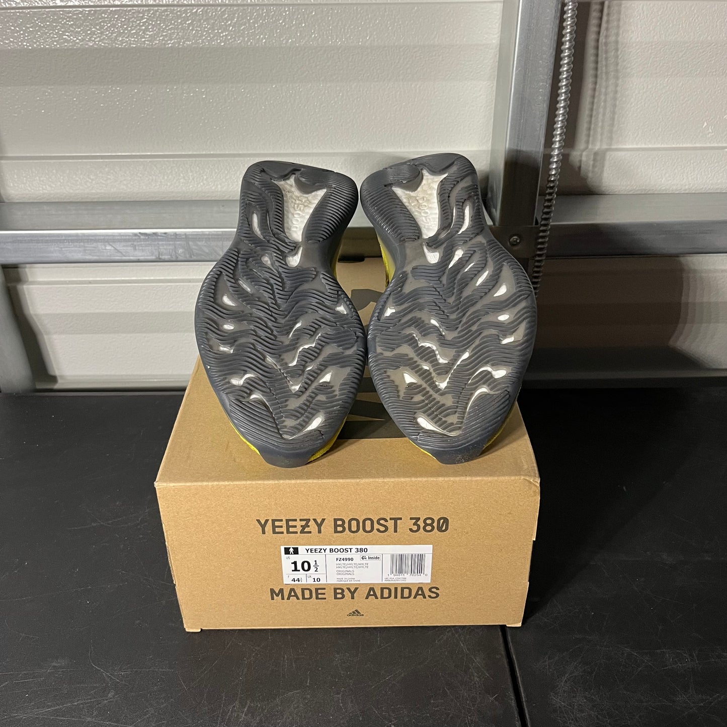 Size 10.5 - YZY Boost 380 Hylte Glow