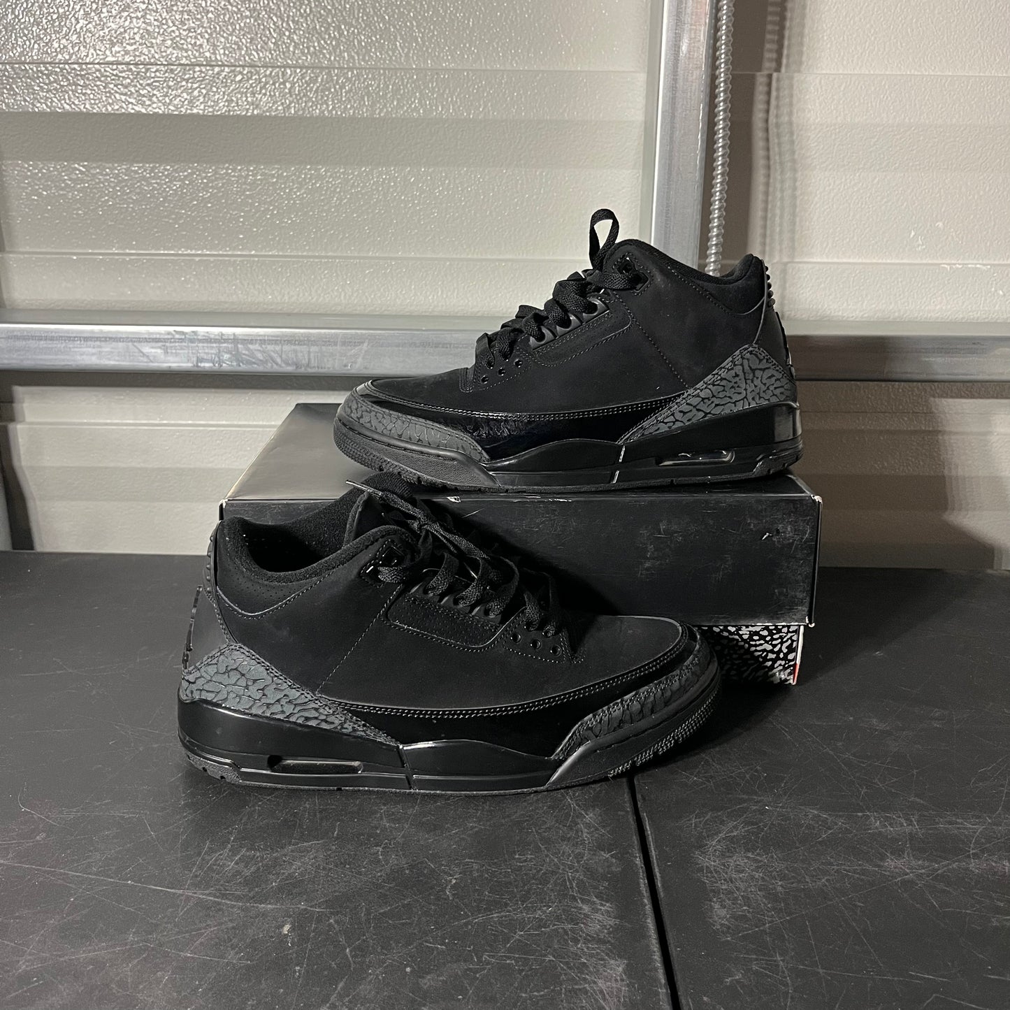 Size 9.5 - AJ 3 Retro Black Cat