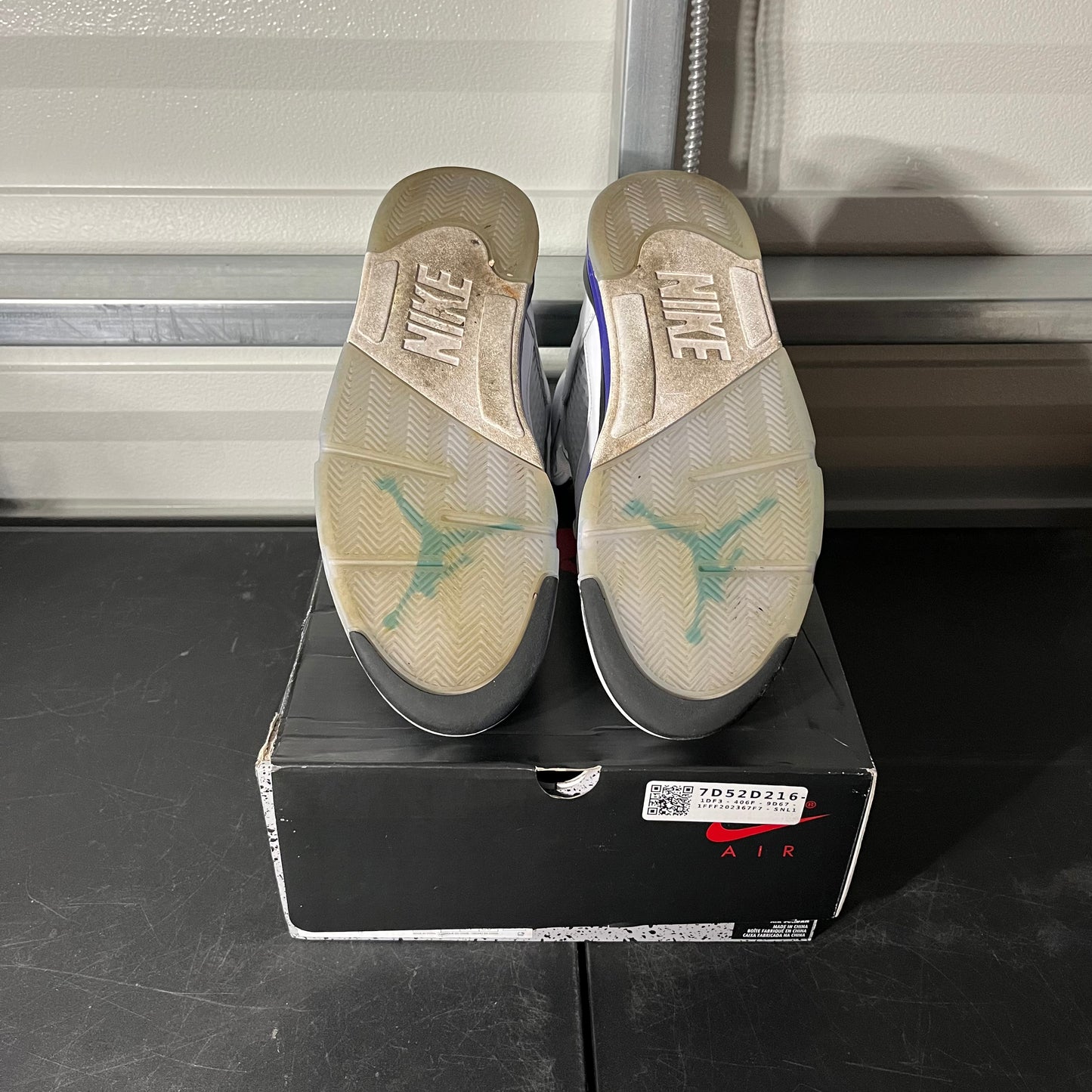 Size 12.5 - AJ 5 Retro Grape