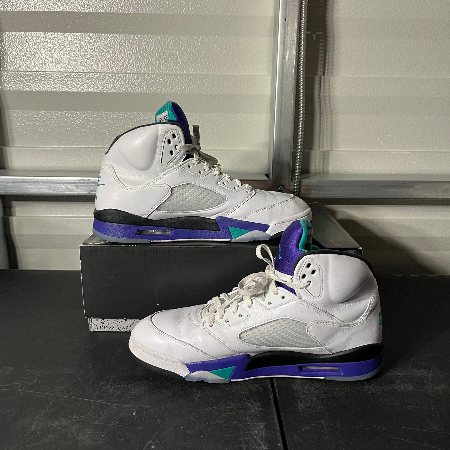 Size 12.5 - AJ 5 Retro Grape