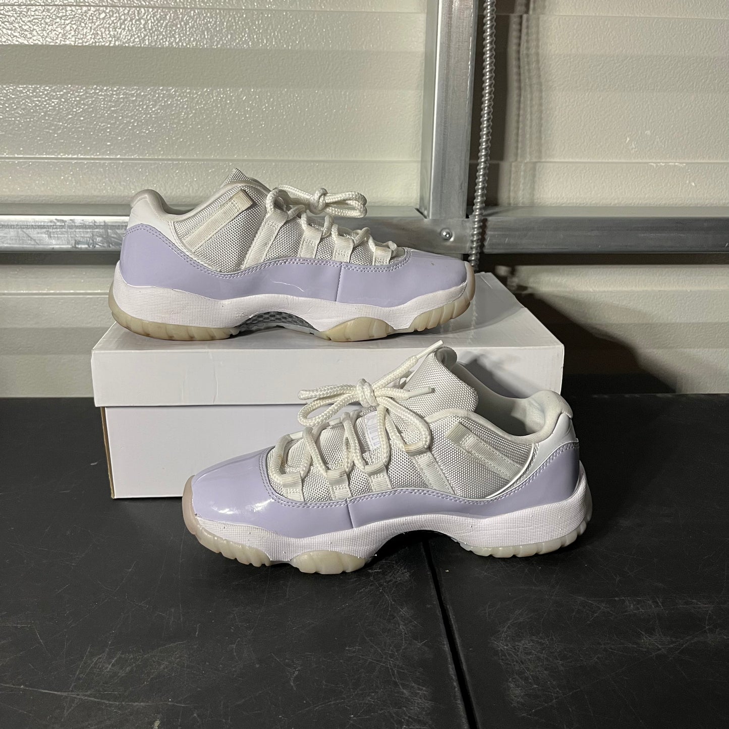 Size 9W - AJ 11 Retro Low Pure Violet
