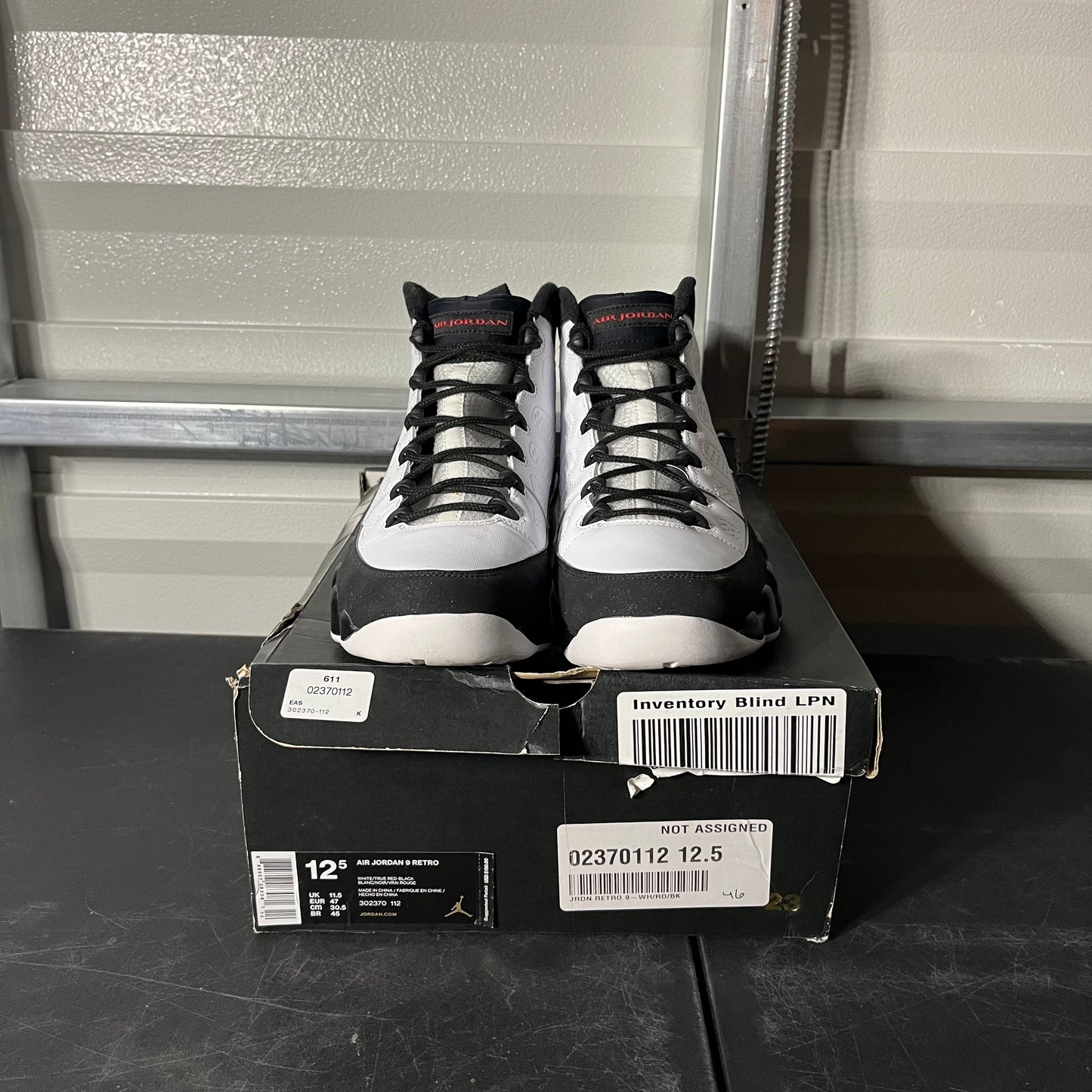 Size 12.5 - AJ 9 Retro Space Jam