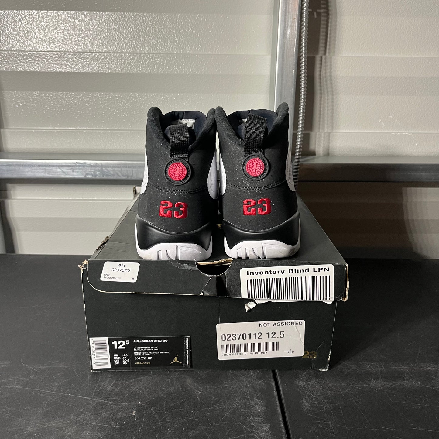 Size 12.5 - AJ 9 Retro Space Jam