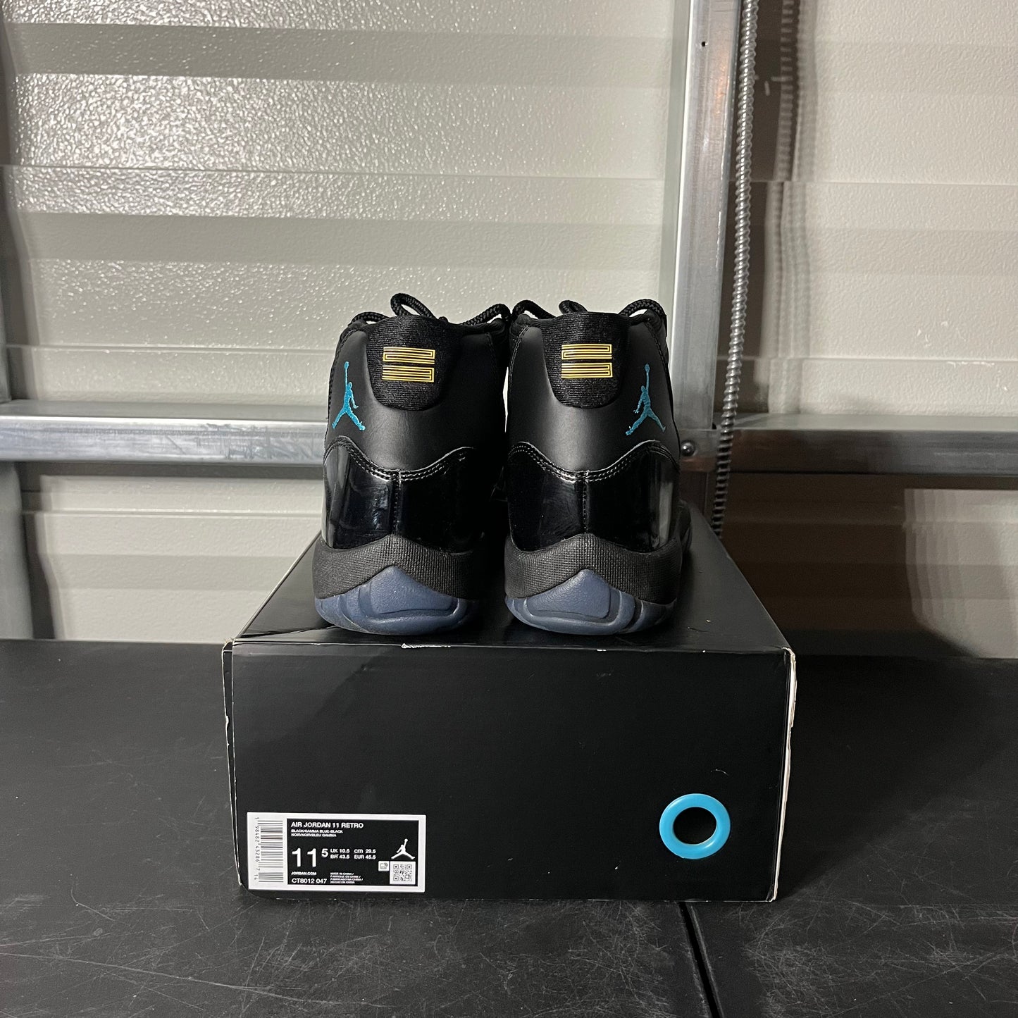 Size 11.5 - AJ 11 Retro Gamma Blue