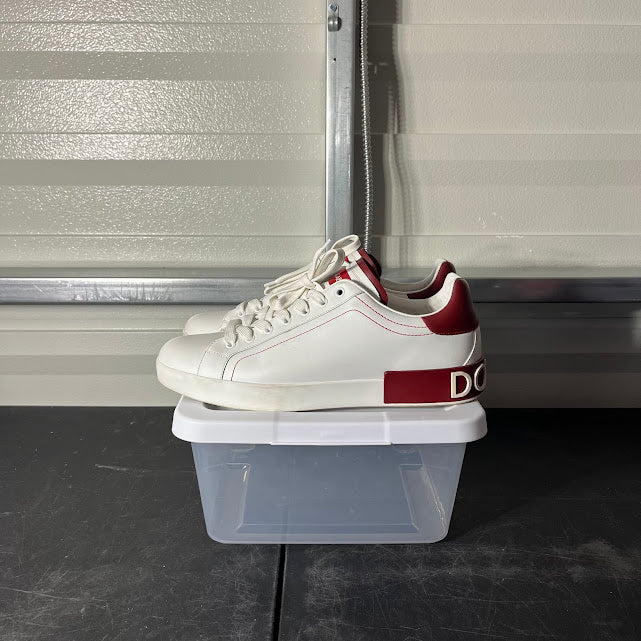 Size 11 - D&G Portofino White Red