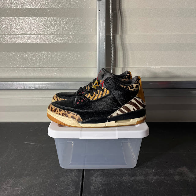 Size 9 - AJ 3 Retro Animal Instinct