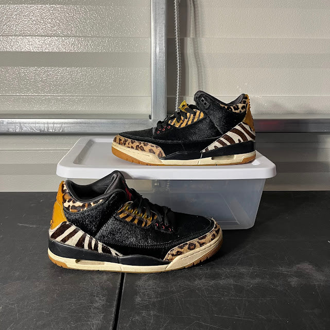 Size 9 - AJ 3 Retro Animal Instinct