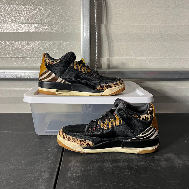Size 9 - AJ 3 Retro Animal Instinct