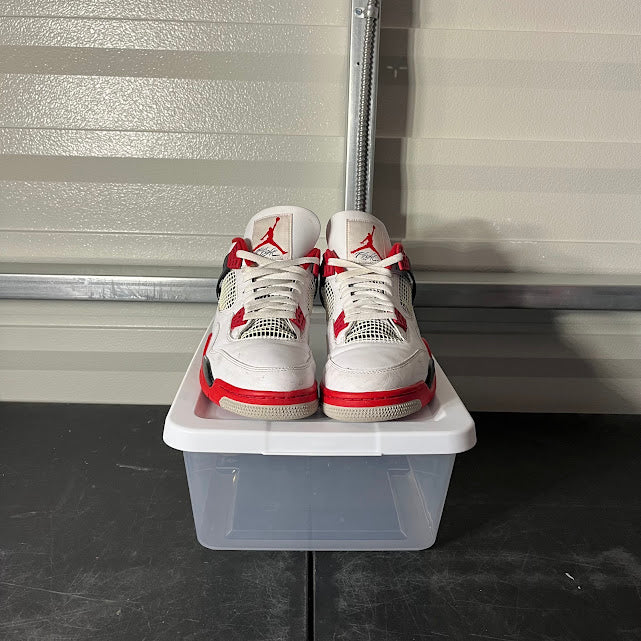 Size 12 - AJ 4 Retro Fire Red