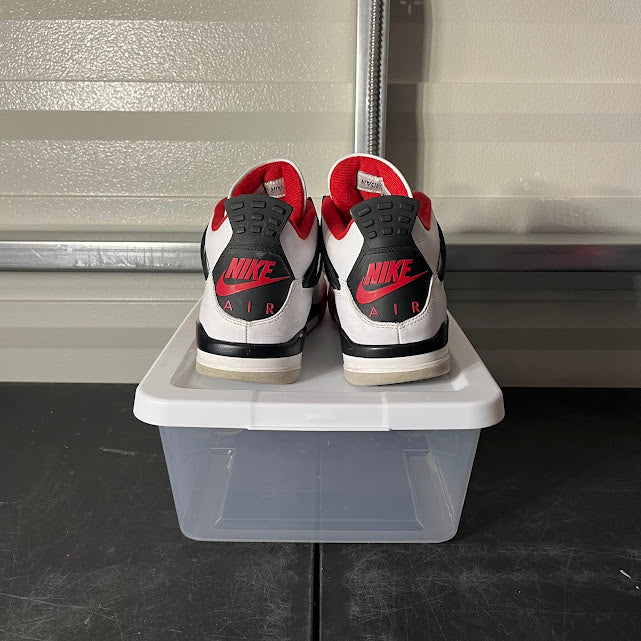 Size 12 - AJ 4 Retro Fire Red