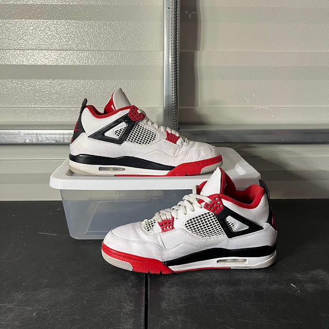 Size 12 - AJ 4 Retro Fire Red