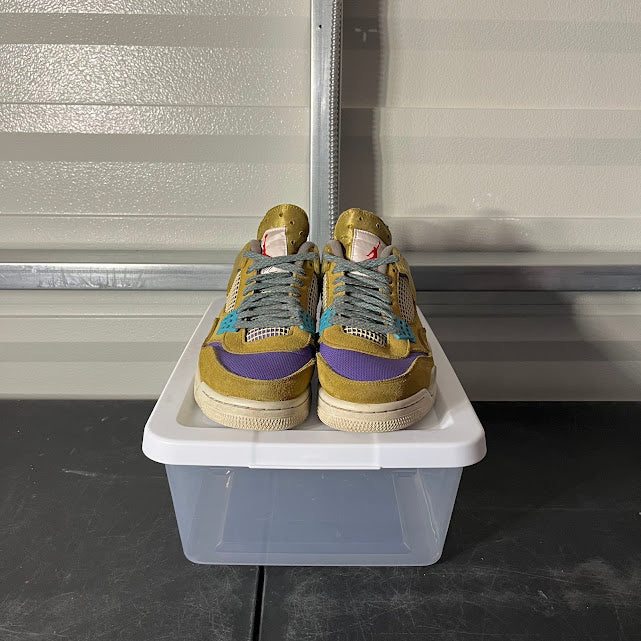 Size 9 - AJ 4 Retro 30th Anniversary Desert Moss