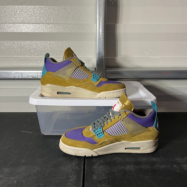 Size 9 - AJ 4 Retro 30th Anniversary Desert Moss