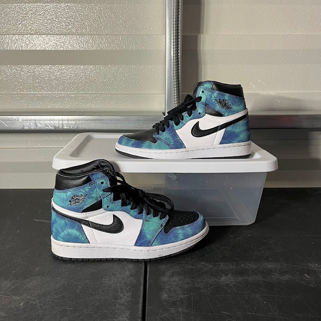 Size 7.5W - AJ 1 Retro High Tie-Dye