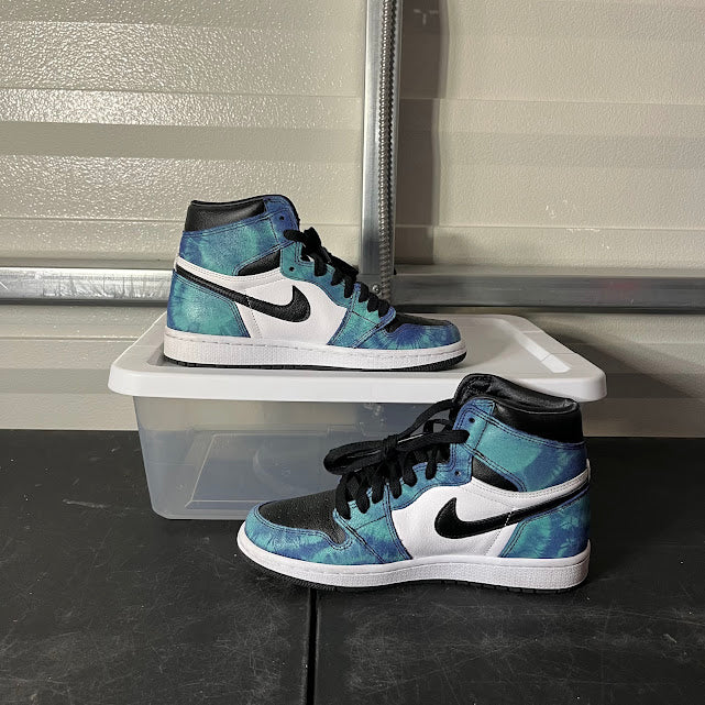 Size 7.5W - AJ 1 Retro High Tie-Dye