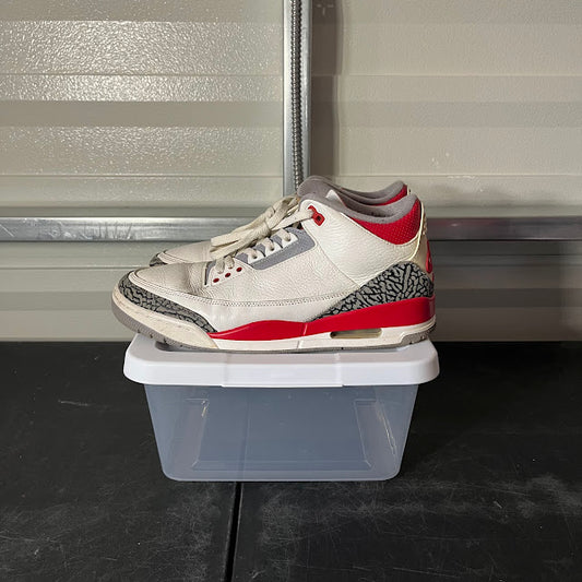 Size 11 - AJ 3 Retro Fire Red
