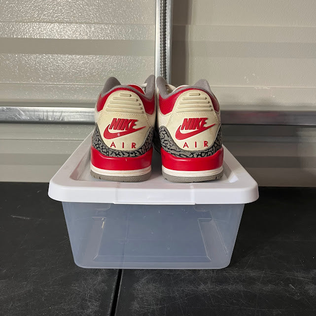 Size 11 - AJ 3 Retro Fire Red