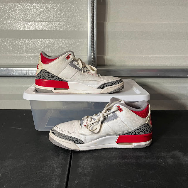 Size 11 - AJ 3 Retro Fire Red
