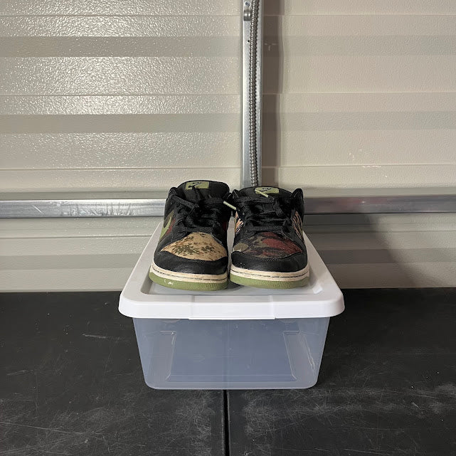 Size 10 - Dunk Low Black Multi-Camo