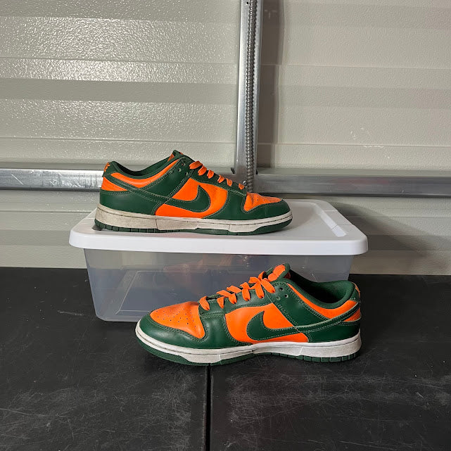 Size 9 - Dunk Low Retro Miami Hurricanes