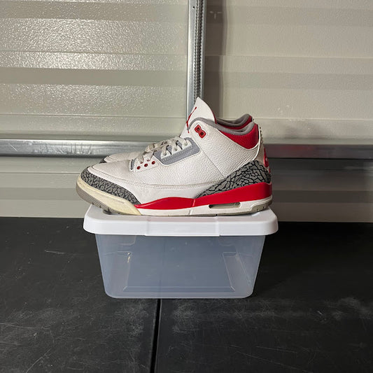 Size 10.5 - AJ 3 Retro Retro Fire Red