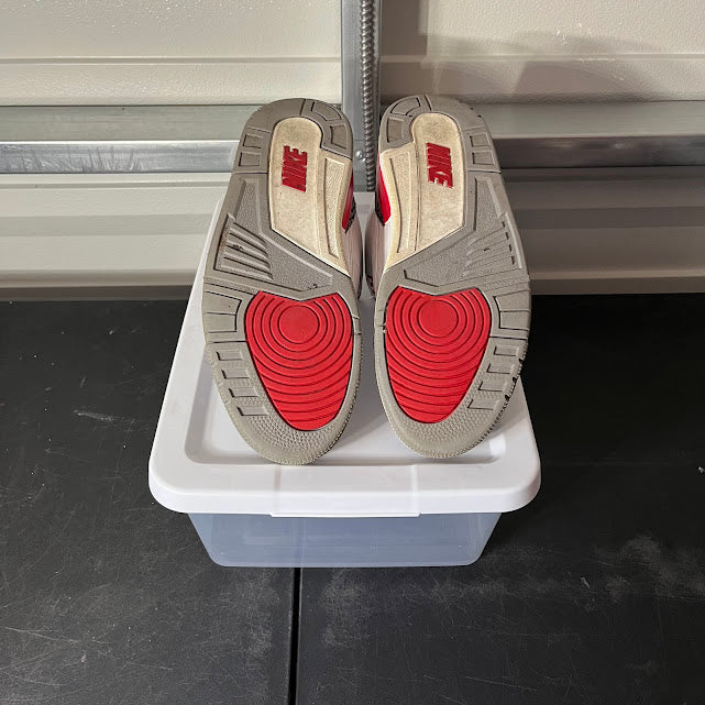 Size 10.5 - AJ 3 Retro Retro Fire Red