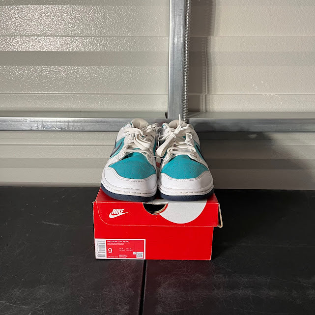 Size 9 - Dunk Low Retro Dusty Cactus Thunder Blue