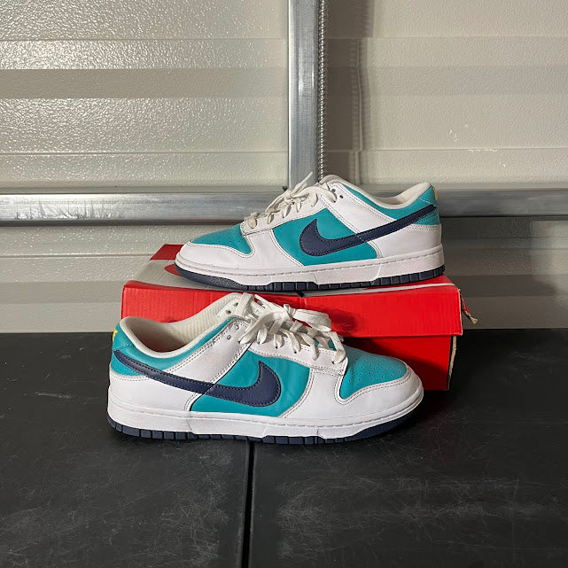 Size 9 - Dunk Low Retro Dusty Cactus Thunder Blue