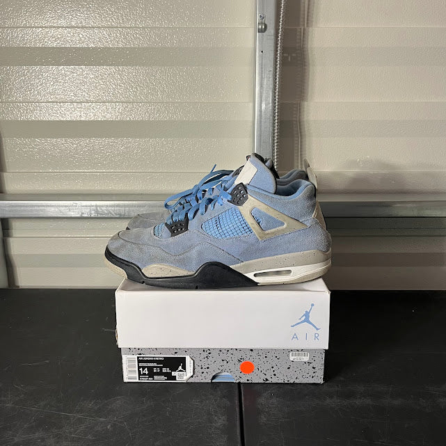 Size 14 - AJ 4 Retro University Blue