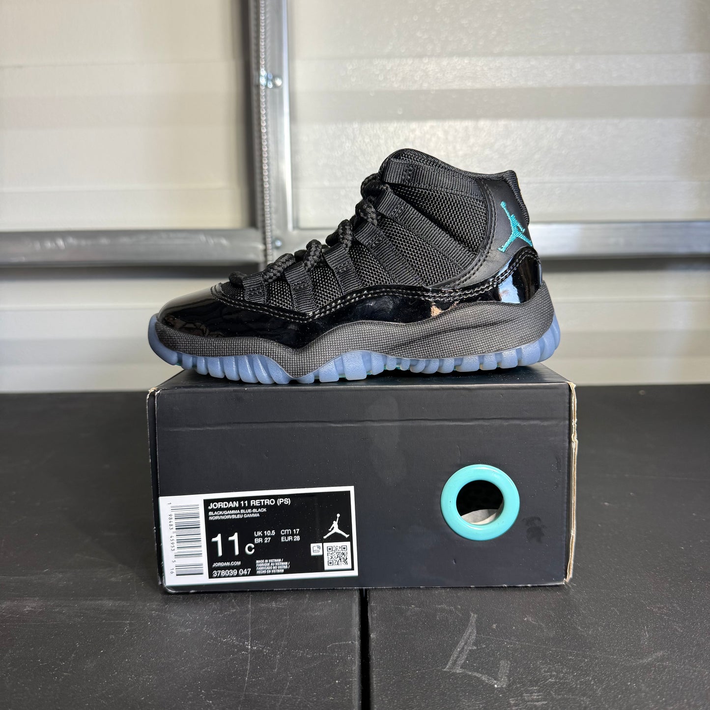 Size 11C - AJ 11 Retro Gamma Blue