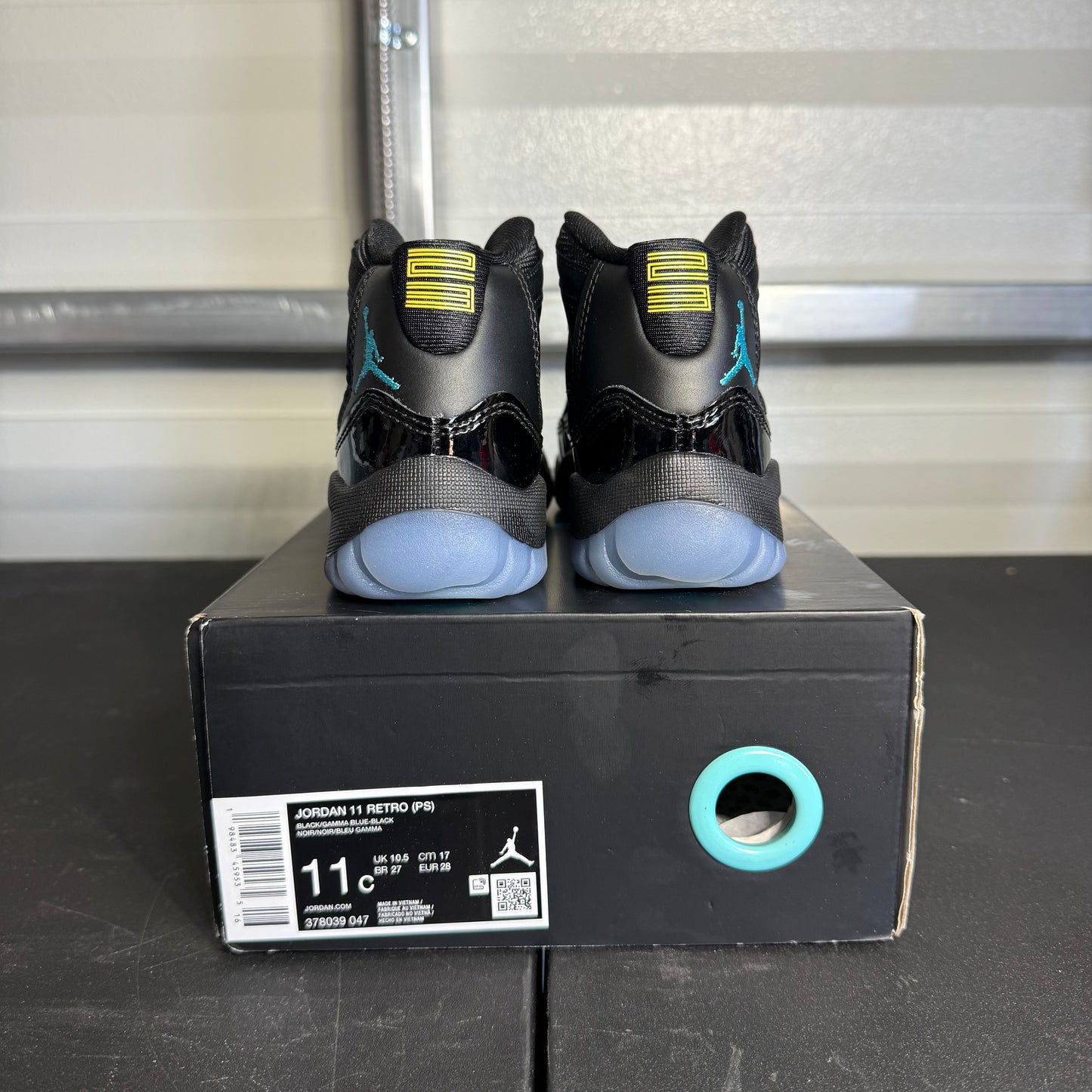 Size 11C - AJ 11 Retro Gamma Blue