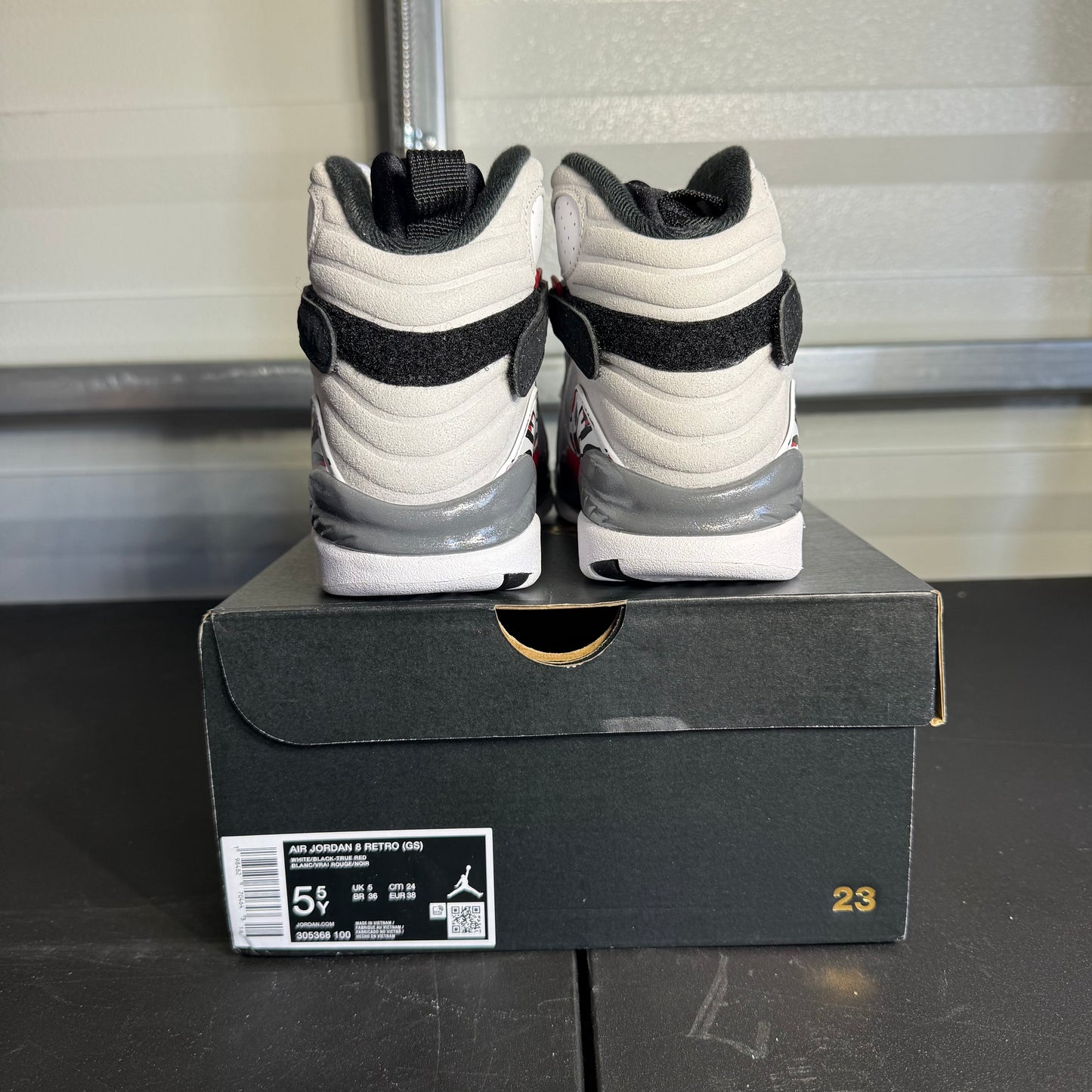 Size 5.5Y - AJ 8 Retro Bugs Bunny